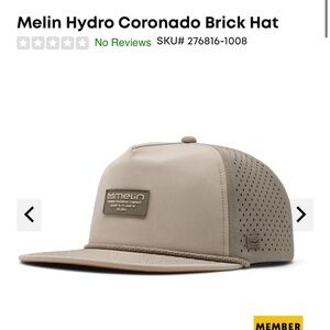 Hydro Odyssey Stacked Hat - Tan MELIN